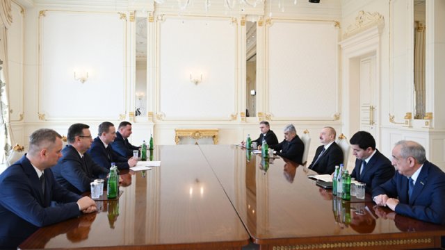 İlham Əliyev Belarusun baş nazirini qəbul etdi - YENİLƏNİB