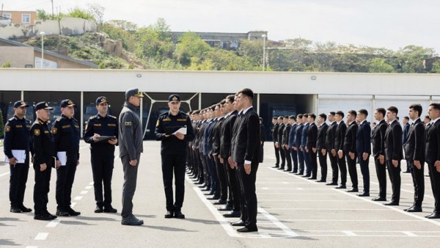 Vilayət Eyvazov xidmətə qəbulla bağlı növbəti sıra baxışı keçirdi - FOTO/VİDEO