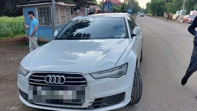 Xanım Nəsirovanı "Audi" vurdu: Avtobusdan düşdüyü an... - FOTO