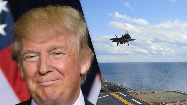 Tramp ikimühərrikli F-55 qırıcısı yaratmaq istəyir: Bu, mümkündürmü?