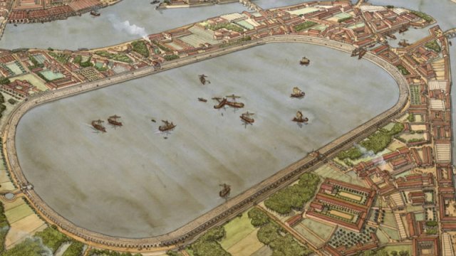 34 gəmi, 40 fil, 25 min döyüşçü - Tarixin ən saxta dəniz döyüşü