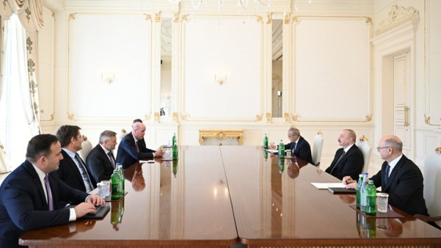 Prezident BP şirkətinin baş icraçı direktorunu qəbul etdi - FOTO