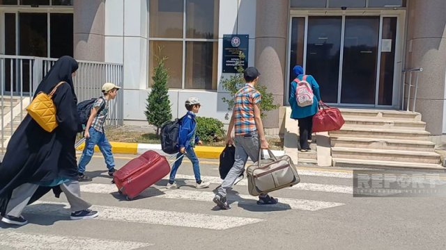 ABŞ, Çin, Avstraliya vətəndaşları İrandan Azərbaycan vasitəsilə təxliyə olundu - FOTO