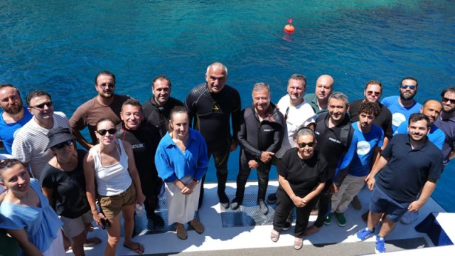 Türkiyə Antalyada tarixi sualtı kəşfini açıqladı - FOTO
