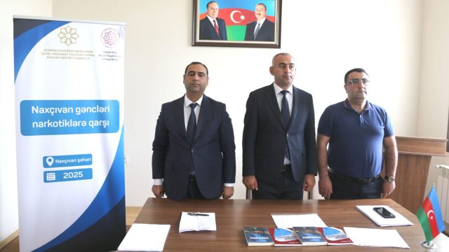 Naxçıvanda &ldquo;Narkotikə yox&rdquo; layihəsinin ikinci təlimi keçirildi