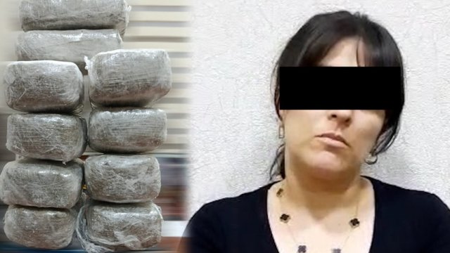 Bakıda qadının evindən 10 kq narkotik aşkarlandı