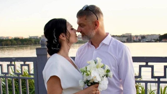 "Azovstal" müdafiəçisi əsirlikdən sağ çıxdı və evləndi - FOTO