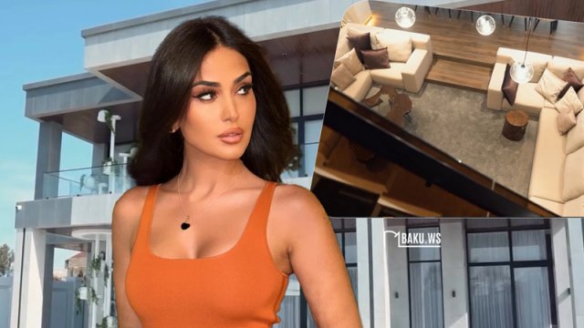 Pərvin Abıyevanın lüks və bahalı villasının görüntüləri yayıldı - VİDEO