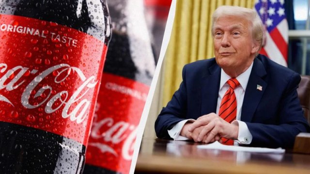 "Coca-Cola" Trampın yolunu getdi: Şirkət yeni qazlı su buraxacaq