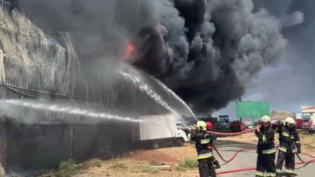 "Sədərək"dəki yanğınla bağlı araşdırmalara başladı, ekspertiza təyin edildi
