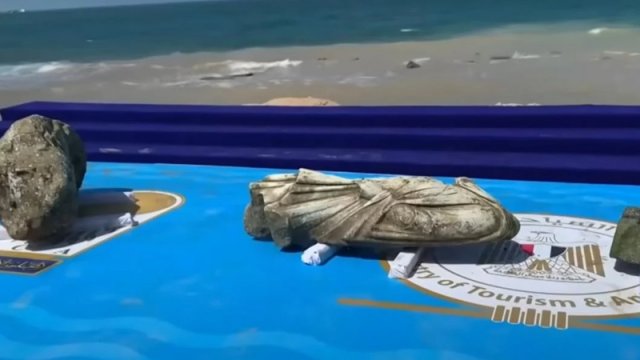 Suya qərq olmuş Misir şəhəri 2000 il sonra tapıldı: Orada nə var? - VİDEO