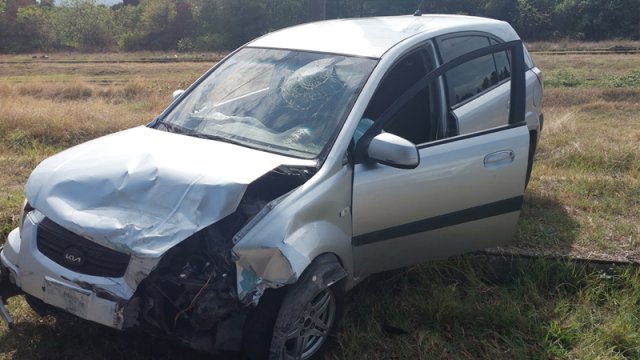 Lənkəranda vəkil qəzaya düşdü - FOTO