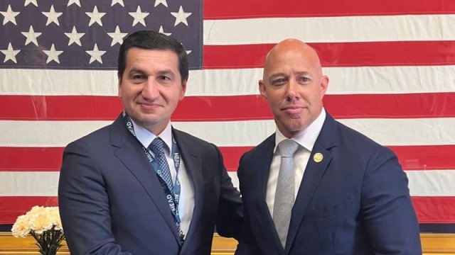 Hikmət Hacıyev ABŞ-də mühüm görüşlər keçirdi
