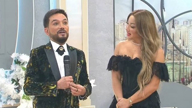 Faiq Ağayev canlı efirdə aparıcı Zümrüdü tənqid etdi - VİDEO