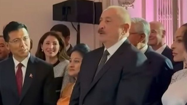 Mehriban Əliyeva Azərbaycan və ABŞ prezidentlərinin səmimi dialoqunun videosunu paylaşdı