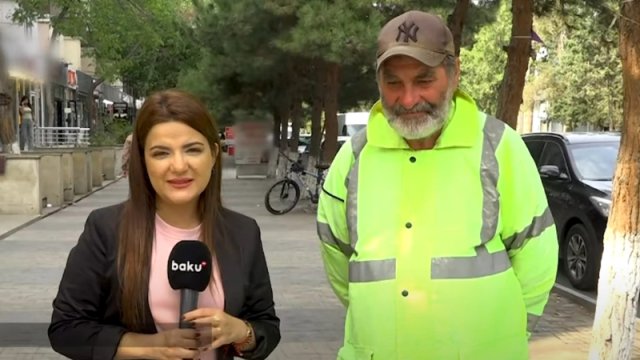 Keçmiş futbolçu və hakim Sumqayıtda "parkovşik" işləyir - VİDEO