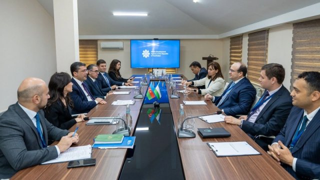 MEDİA-da Özbəkistan nümayəndə heyəti ilə görüş keçirildi - FOTO