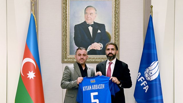 AFFA prezidenti Ayxan Abbasovla görüşdü