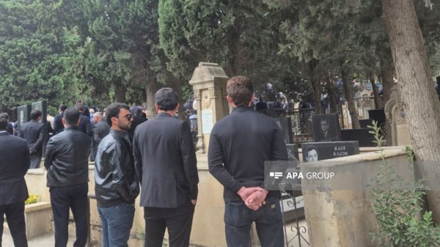 Cabir İmanov dəfn edildi - FOTO