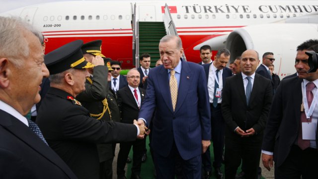 Ərdoğan Qəbələyə gəldi - FOTO