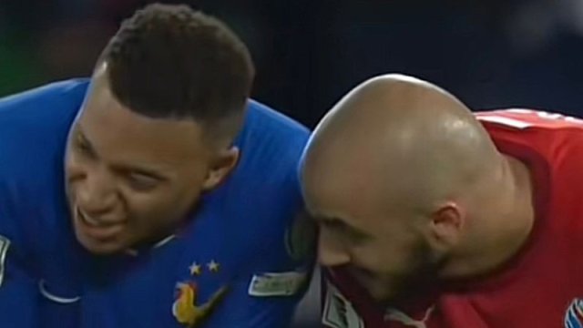 Elvin Bədəlovla Mbappe nə danışıb? - VİDEO