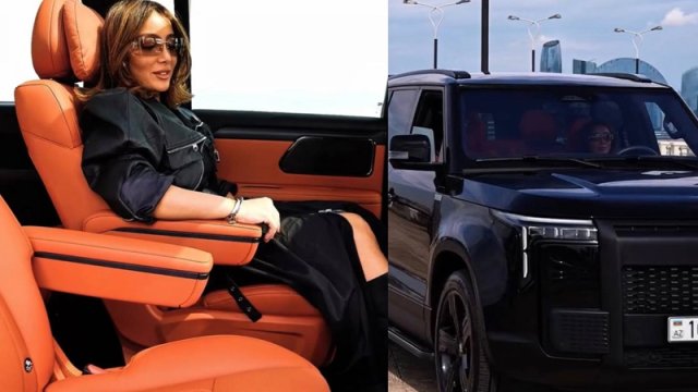 Günay İbrahimli lüks avtomobilinin görüntülərini yaydı - VİDEO