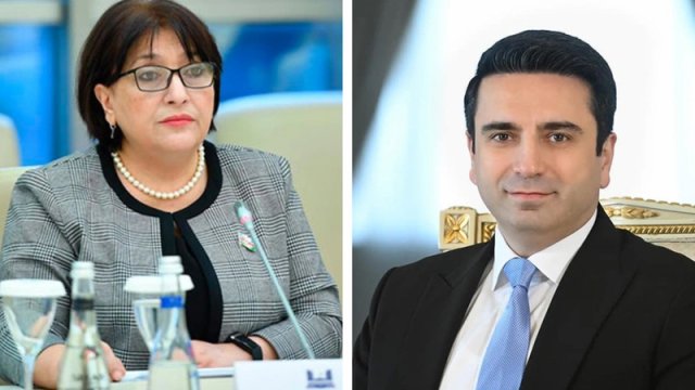 Azərbaycan və Ermənistan parlament sədrlərinin görüşü keçirildi