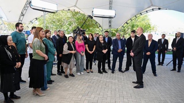 İlham Əliyev: Bu gün bütün Qarabağ və Şərqi Zəngəzur tikinti meydançasıdır