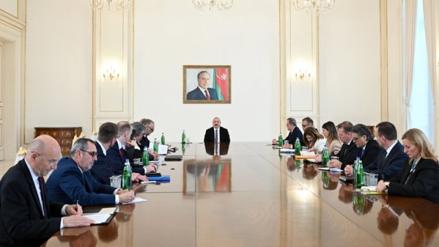 Prezident NATO nümayəndə heyətini qəbul etdi - FOTO