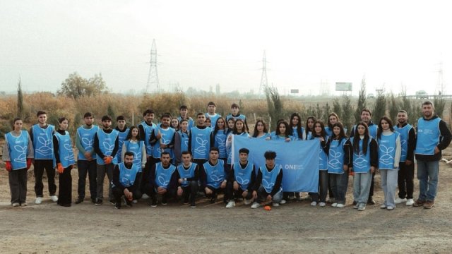 Leyla Əliyeva Mingəçevirdə ekoloji aksiyalarda iştirak etdi - FOTO