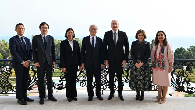 Prezident Asiya İnkişaf Bankının nümayəndə heyətini qəbul etdi - FOTO