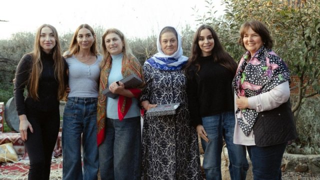 Leyla Əliyeva, Arzu Əliyeva və Alena Əliyeva Lənkəranda fermer təsərrüfatı ilə tanış oldu - FOTO