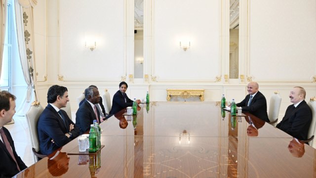 Prezident "Global Infrastructure Partners" şirkətinin baş icraçı direktorunu qəbul etdi