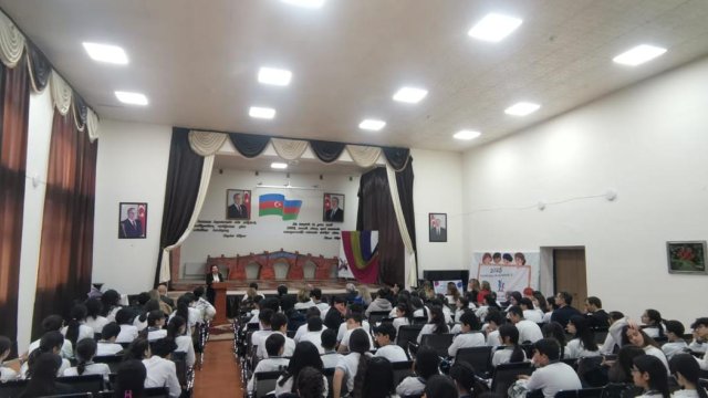 288 nömrəli məktəbdə Qərbi Azərbaycanla bağlı tədbir keçirilib