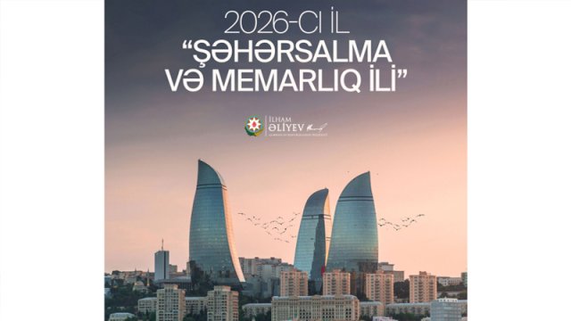 Prezident "Şəhərsalma və Memarlıq İli" ilə bağlı paylaşım etdi