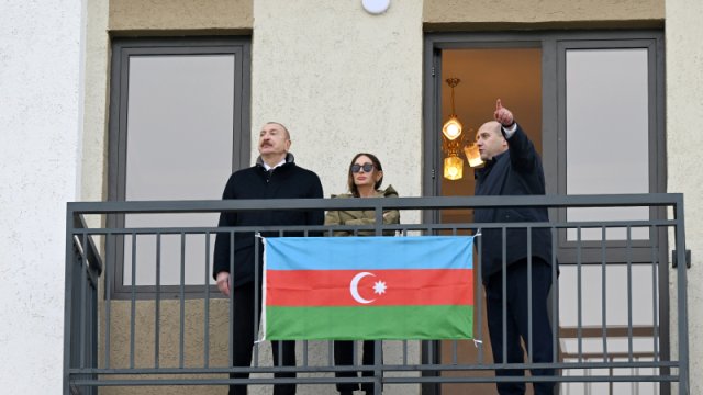 Xankəndidə Zəfər parkının, Ağdamda yaşayış kompleksinin açılışı oldu - YENİLƏNİB