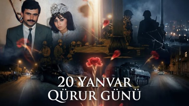 "20 yanvar - Qürur günü" filmi təqdim edildi (VİDEO)
