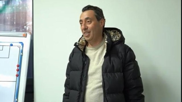 Ehtiram Quliyev əsas komandanın məşqçi və futbolçu heyəti ilə görüşdü - VİDEO