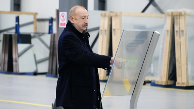 Prezident Sumqayıt Sənaye Parkında açılışlar etdi- YENİLƏNİB