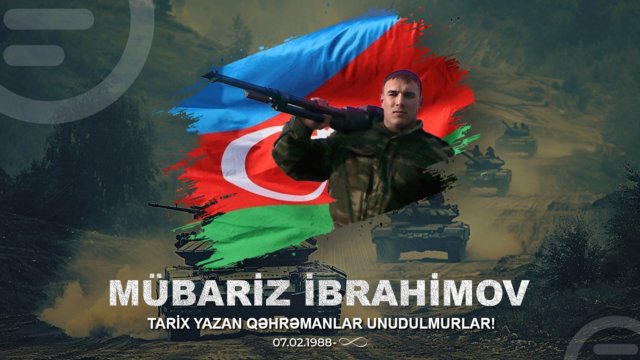 Bu gün Milli Qəhrəman Mübariz İbrahimovun doğum günüdür