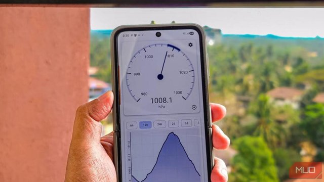Smartfon barometri hava proqnozunu hətta rəsmi qurumlardan daha dəqiq göstərə bilər