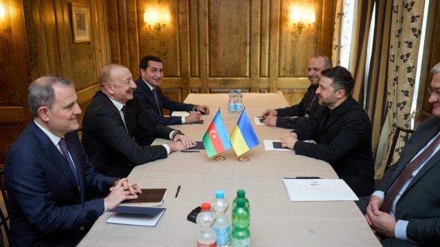 Azərbaycan və Ukrayna prezidentləri enerji tərəfdaşlığını müzakirə edib