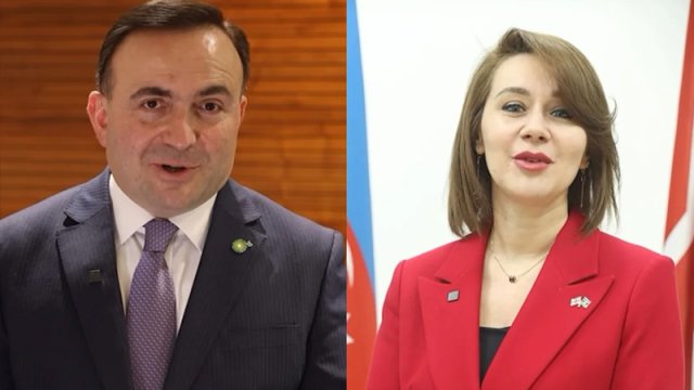 İlk dəfə: İki azərbaycanlı Britaniyanın fəxri mükafatına layiq görüldü - VİDEO