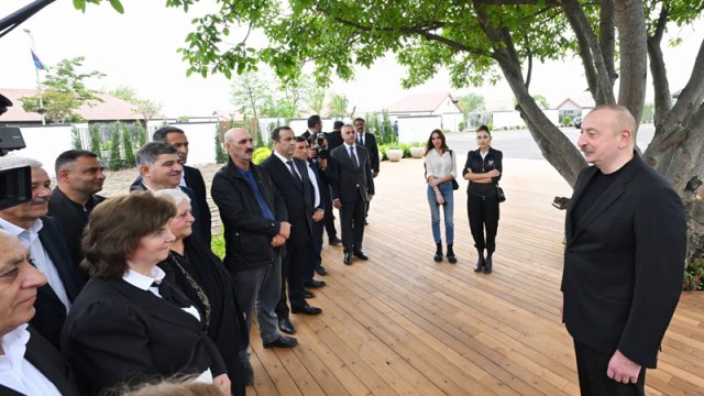 Prezident ailə üzvləri ilə Xocavənd və Xocalıya səfər edib - YENİLƏNİB