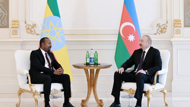 İlham Əliyevin Efiopiyanın Baş naziri ilə təkbətək görüşü oldu - YENİLƏNİB