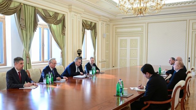 Prezident Overçuku qəbul etdi