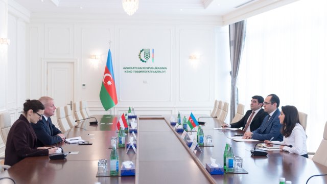 Nazir səfirlə görüşdü