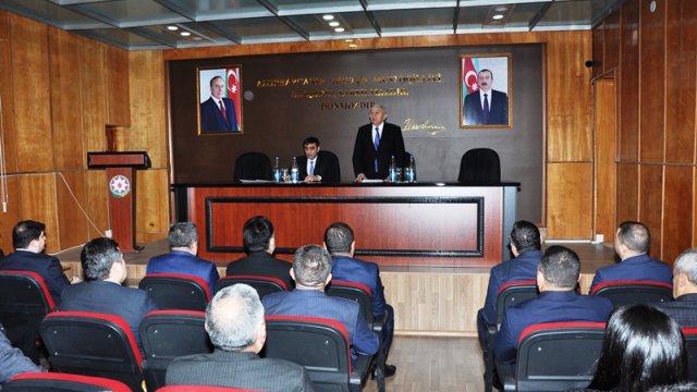 Tovuzda qəhvəyi mərmər bağacığına qarşı mübarizə işinə həsr olunmuş tədbir keçirilib