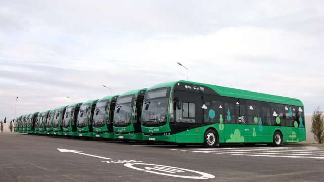 &ldquo;Albalılıq elektrik avtobus deposu&rdquo; istifadəyə verilib