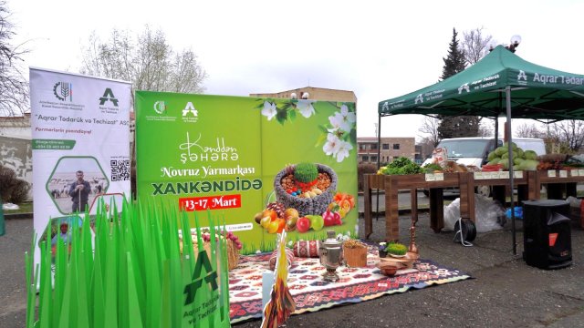 Xankəndidə &ldquo;Kənddən Şəhərə&rdquo; Novruz yarmarkası keçirilir - FOTO